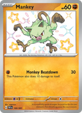 Mankey 169/91 — Paldean Fates