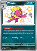 Weavile 183/91 — Paldean Fates