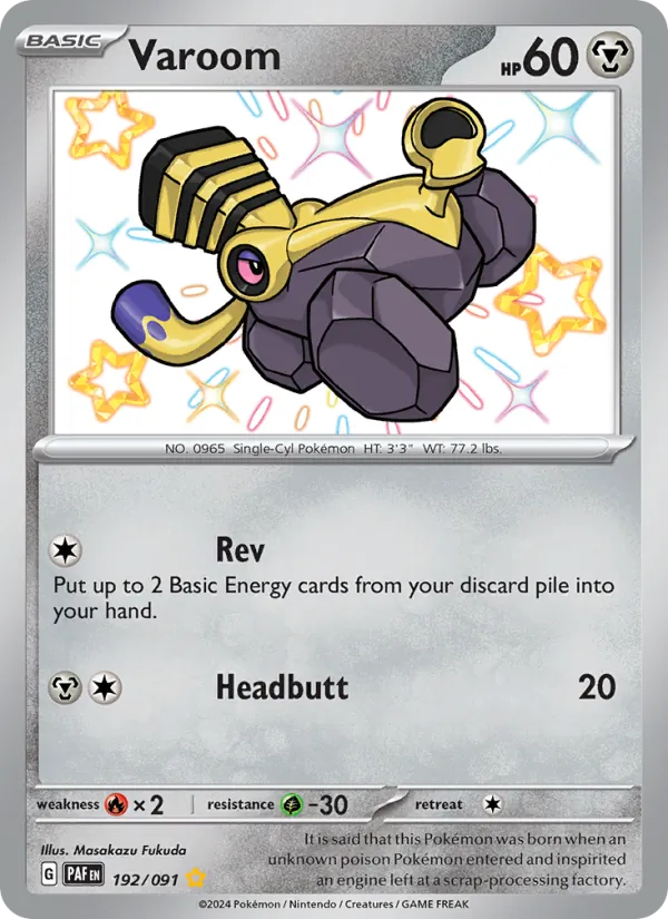 Varoom 192/91 — Paldean Fates