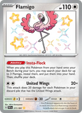 Flamigo 211/91 — Paldean Fates