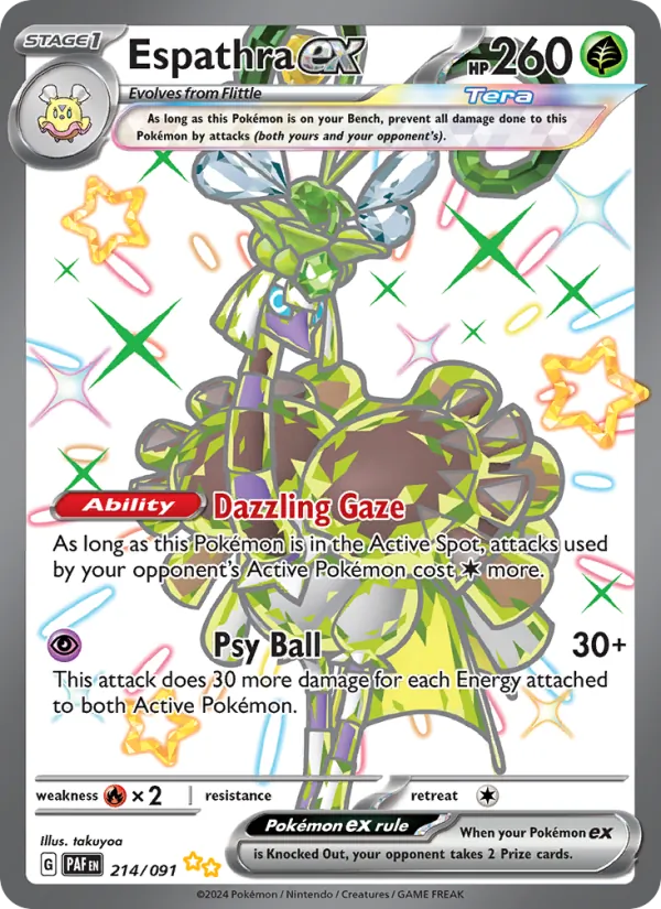 Espathra ex 214/91 — Paldean Fates