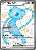 Mew ex 216/91 — Paldean Fates