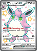 Wigglytuff ex 222/91 — Paldean Fates