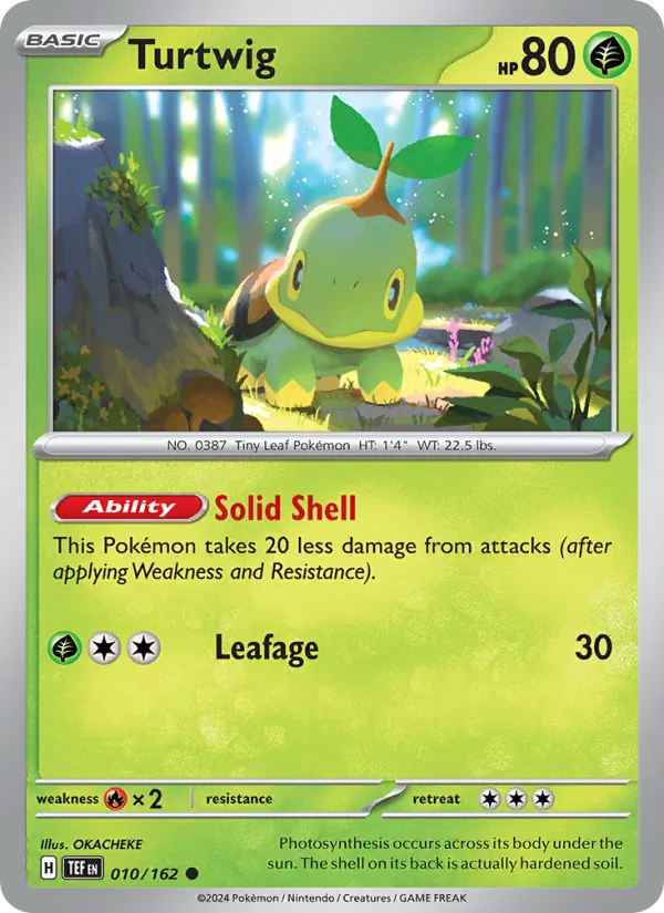 Turtwig 010/162 — Temporal Forces
