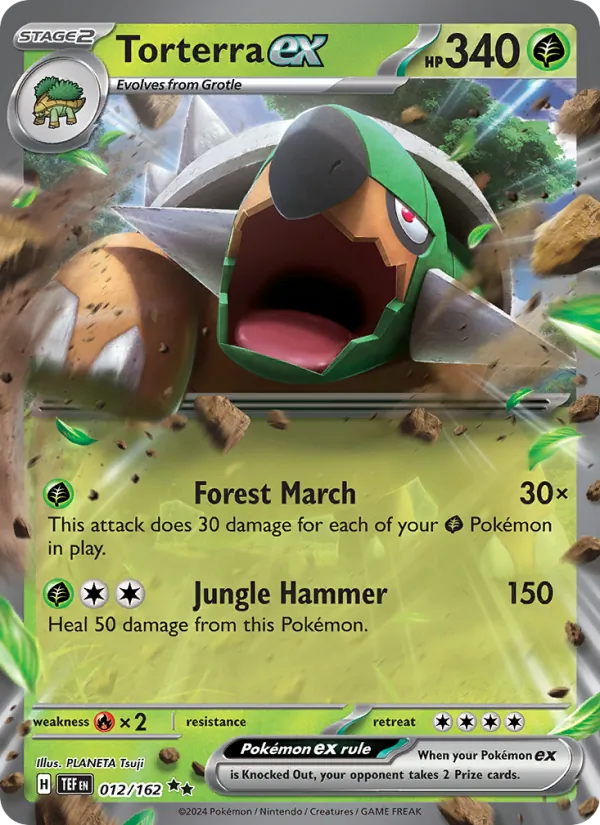 Torterra ex 012/162 — Temporal Forces