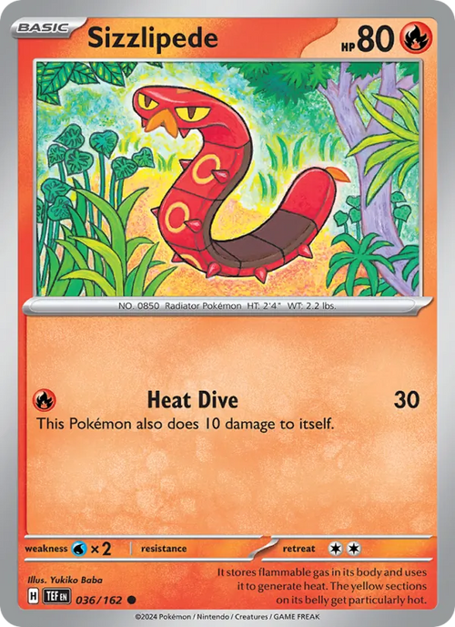 Sizzlipede 036/162 — Temporal Forces