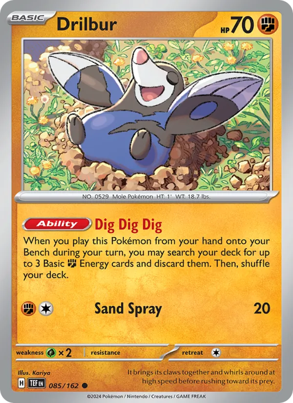 Drilbur 085/162 — Temporal Forces