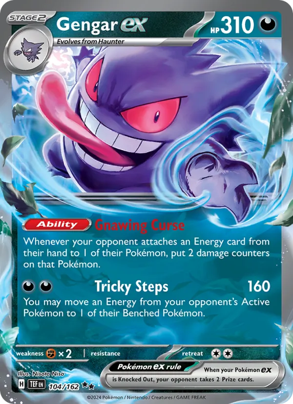 Gengar ex 104/162 — Temporal Forces