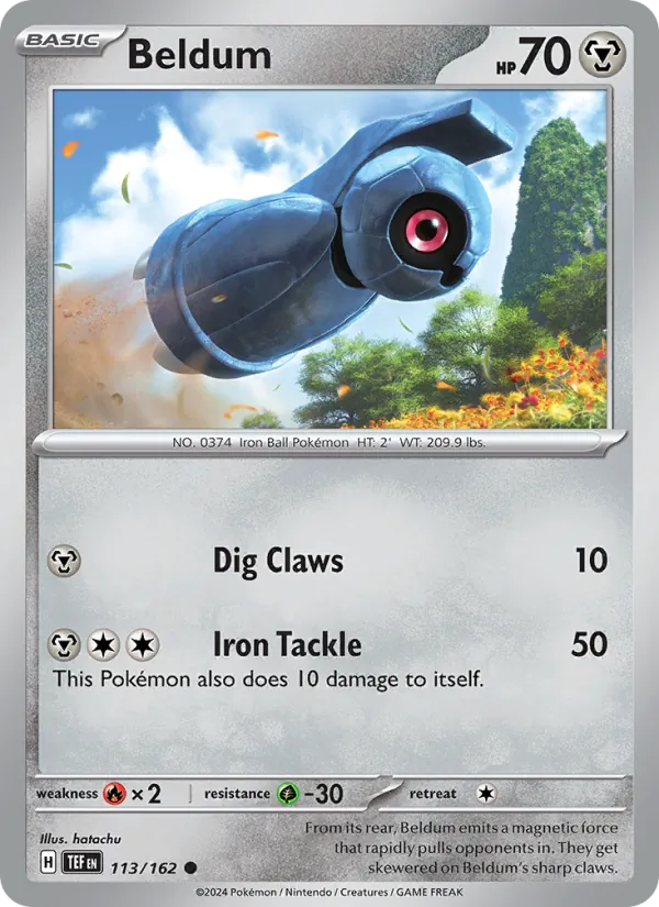 Beldum 113/162 — Temporal Forces