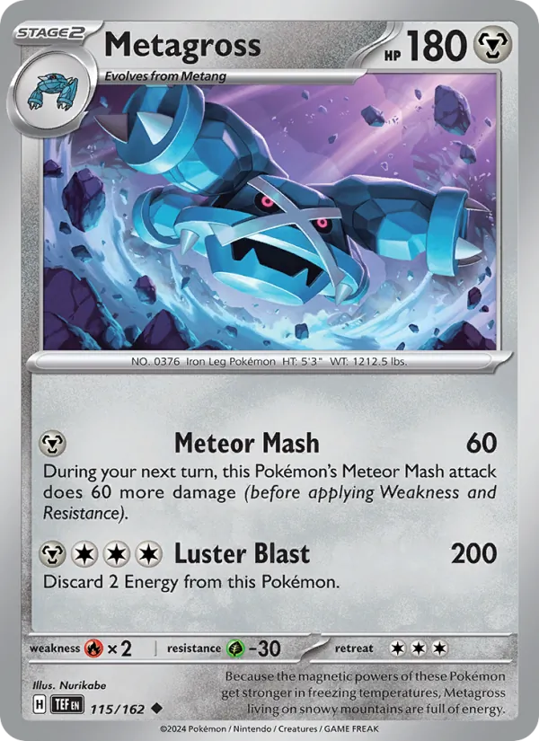 Metagross 115/162 — Temporal Forces