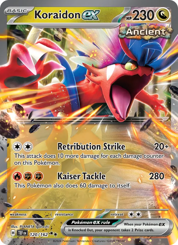 Koraidon ex 120/162 — Temporal Forces