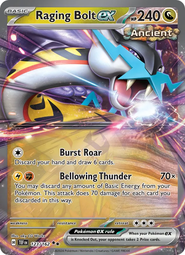 Raging Bolt ex 123/162 — Temporal Forces