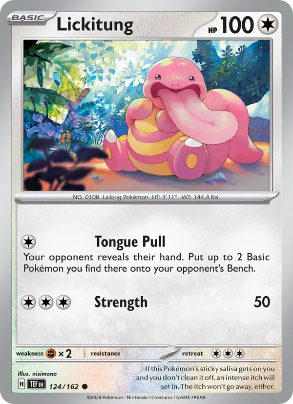 Lickitung 124/162 — Temporal Forces