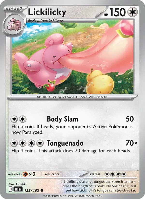 Lickilicky 125/162 — Temporal Forces