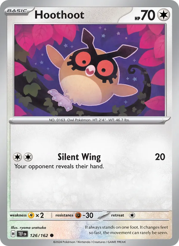 Hoothoot 126/162 — Temporal Forces