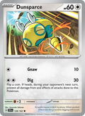 Dunsparce 128/162 — Temporal Forces