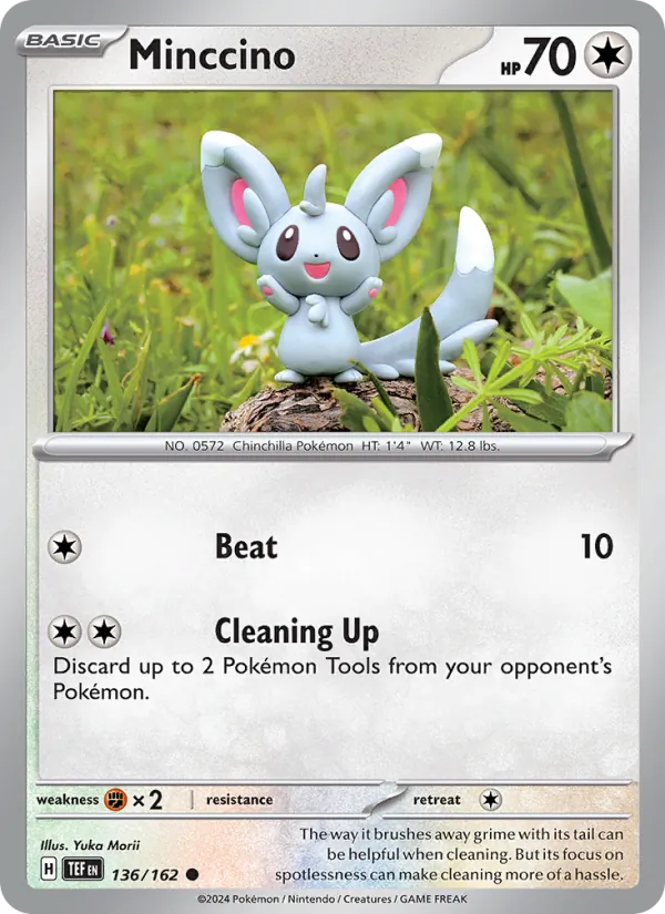Minccino 136/162 — Temporal Forces