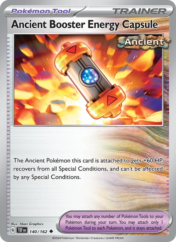 Ancient Booster Energy Capsule 140/162 — Temporal Forces