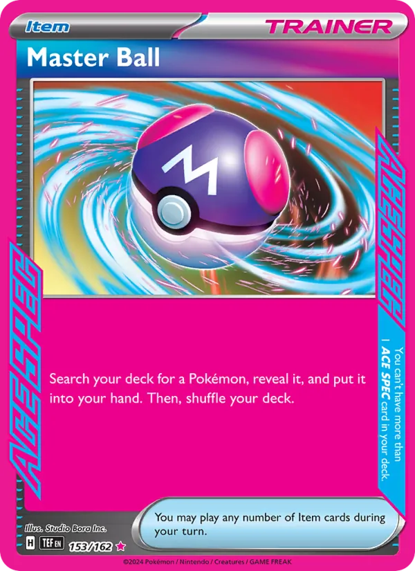 Master Ball 153/162 — Temporal Forces