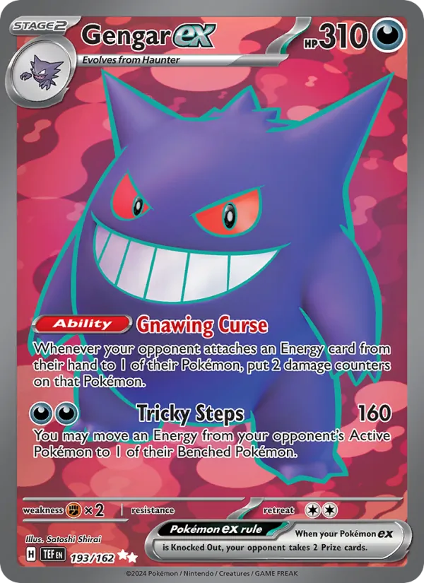 Gengar ex 193/162 — Temporal Forces