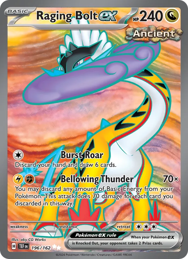 Raging Bolt ex 196/162 — Temporal Forces