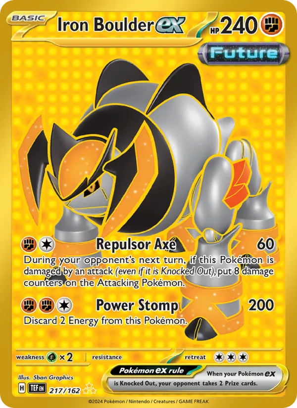 Iron Boulder ex 217/162 — Temporal Forces