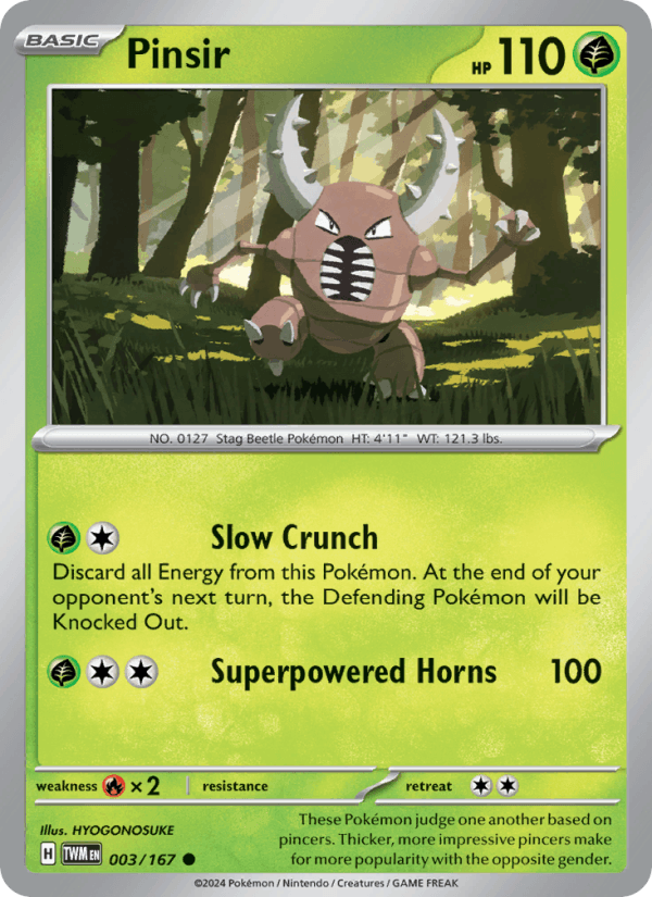 Pinsir 003/167 — Twilight Masquerade