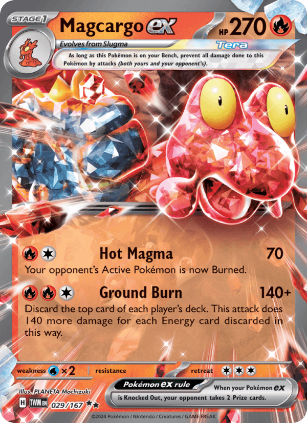 Magcargo ex 029/167 — Twilight Masquerade