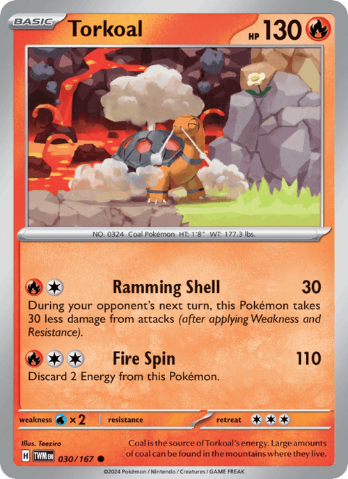 Torkoal 030/167 — Twilight Masquerade