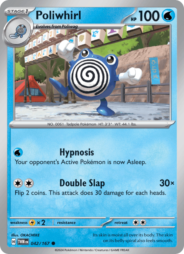 Poliwhirl 042/167 — Twilight Masquerade