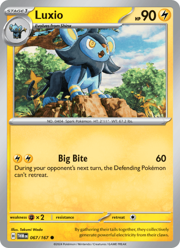 Luxio 067/167 — Twilight Masquerade