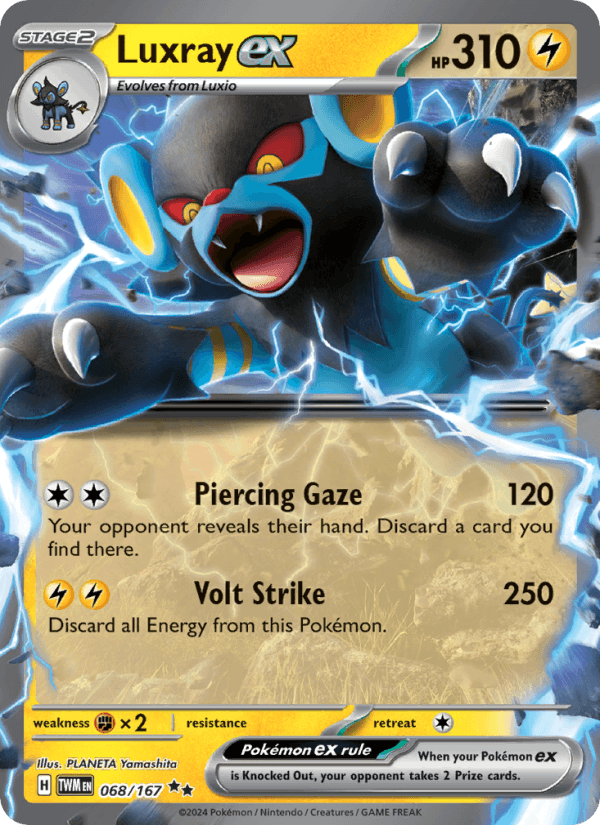 Luxray ex 068/167 — Twilight Masquerade