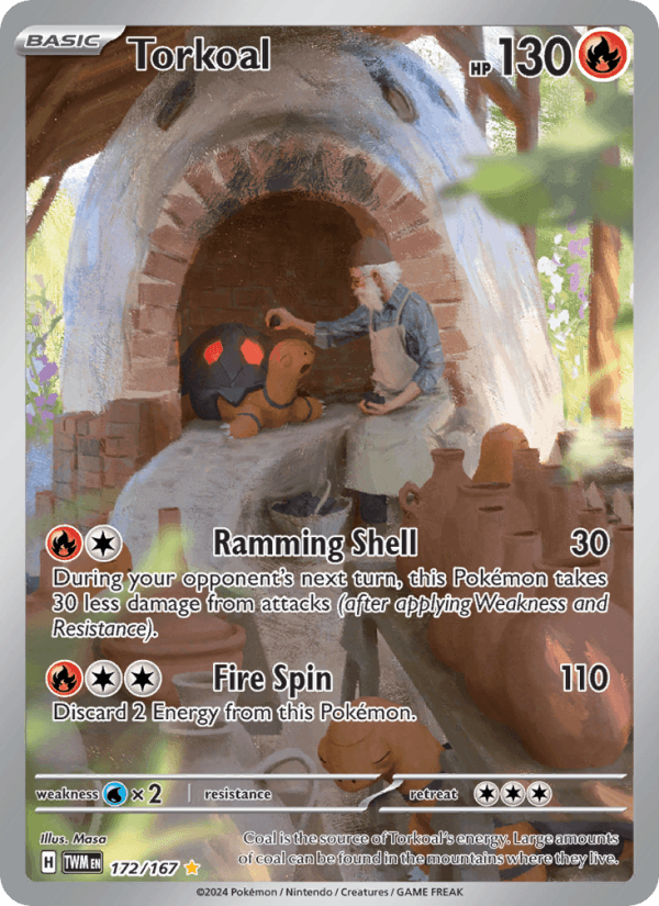 Torkoal 172/167 — Twilight Masquerade