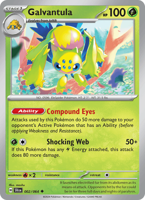 Galvantula 002/64 — Shrouded Fable