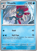 Weavile 014/64 — Shrouded Fable