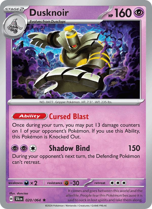 Dusknoir 020/64 — Shrouded Fable
