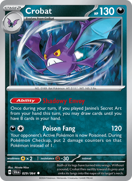 Crobat 029/64 — Shrouded Fable