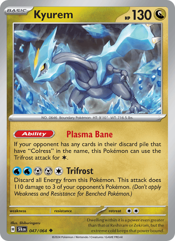 Kyurem 047/64 — Shrouded Fable