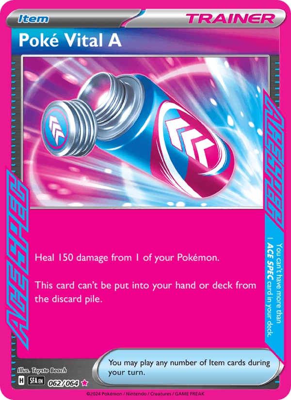 Poké Vital A 062/64 — Shrouded Fable