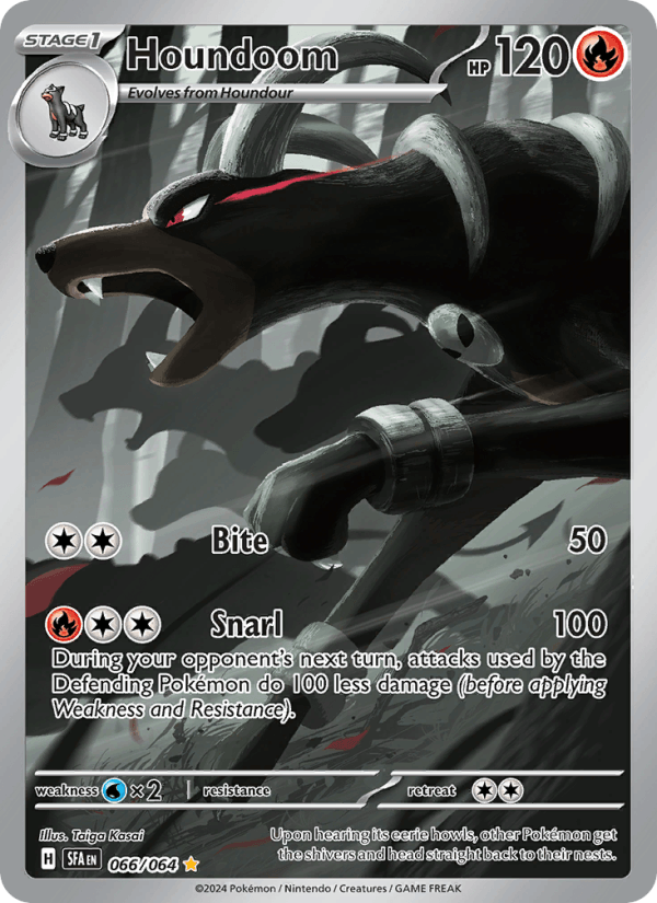 Houndoom 066/64 — Shrouded Fable