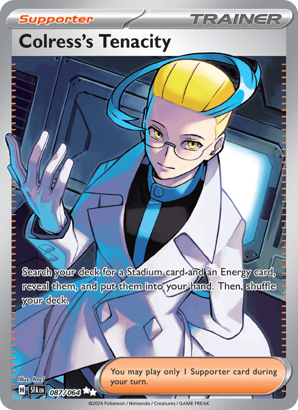 Colress's Tenacity 087/64 — Shrouded Fable