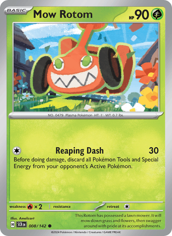 Mow Rotom 008/142 — Stellar Crown