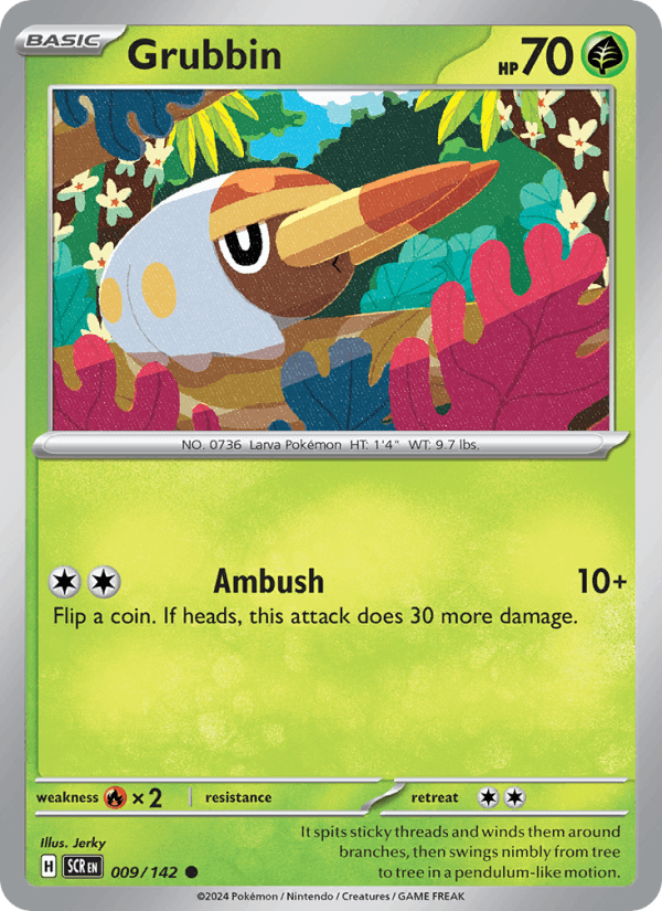 Grubbin 009/142 — Stellar Crown