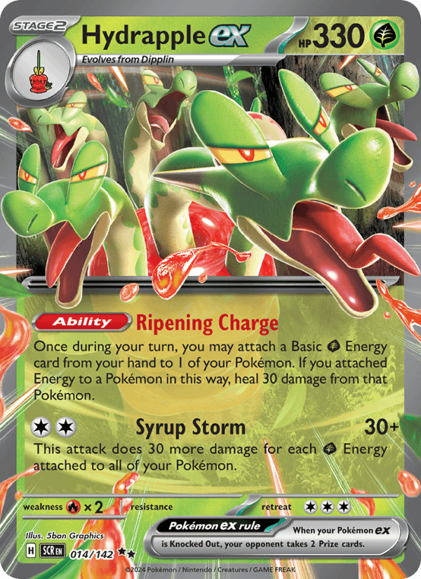 Hydrapple ex 014/142 — Stellar Crown