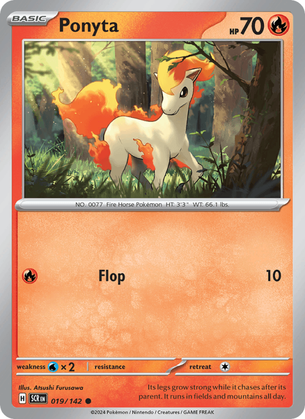 Ponyta 019/142 — Stellar Crown