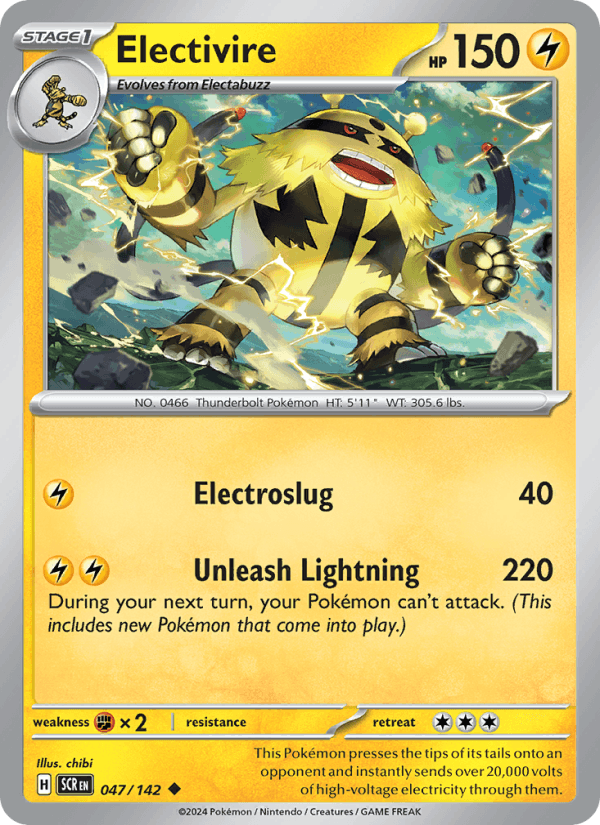 Electivire 047/142 — Stellar Crown