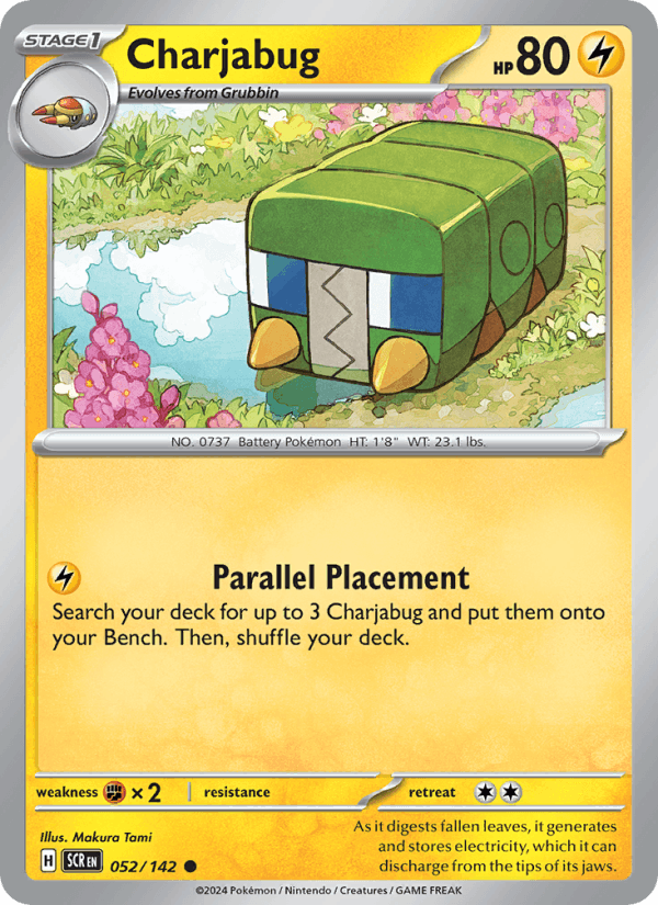 Charjabug 052/142 — Stellar Crown