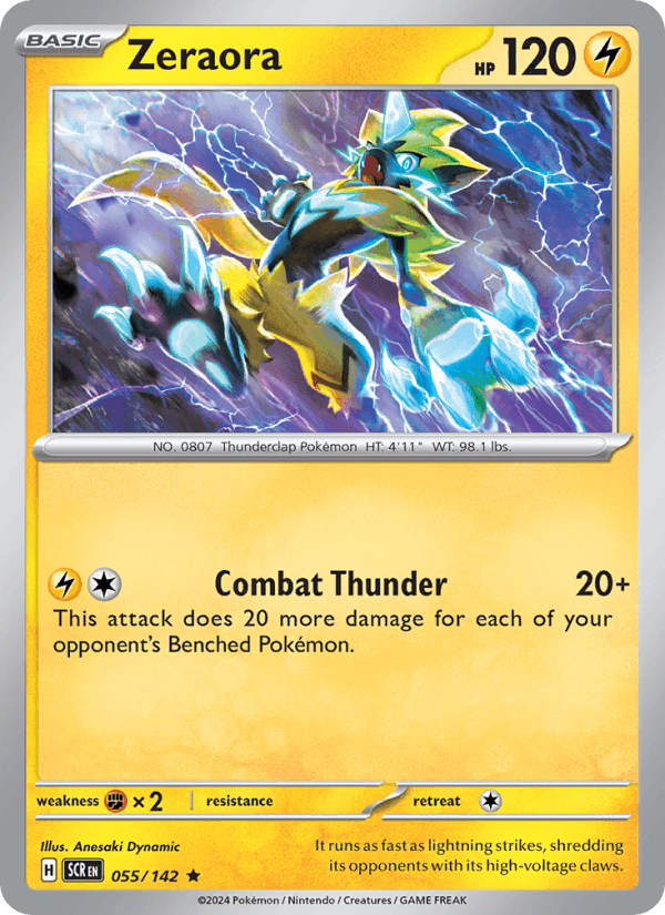 Zeraora 055/142 — Stellar Crown