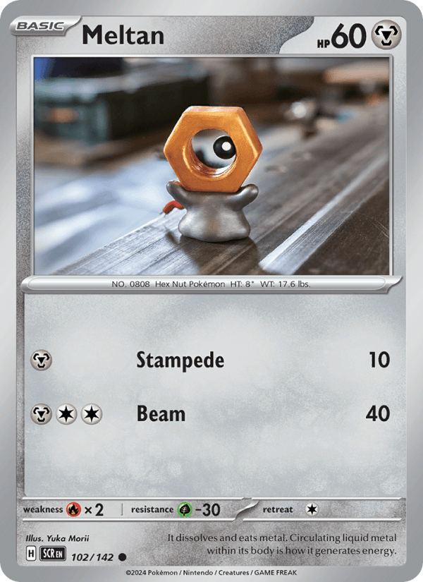 Meltan 102/142 — Stellar Crown