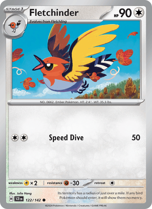 Fletchinder 122/142 — Stellar Crown